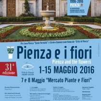 Pienza e Fiori 2016 <br> 1-15 Maggio 2016